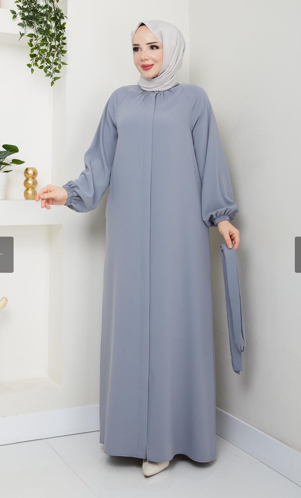 روب حجاب للعيد ستايل تركي أنيق