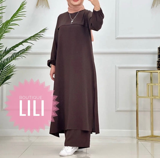 طقم حجاب ستايل تركي جديد