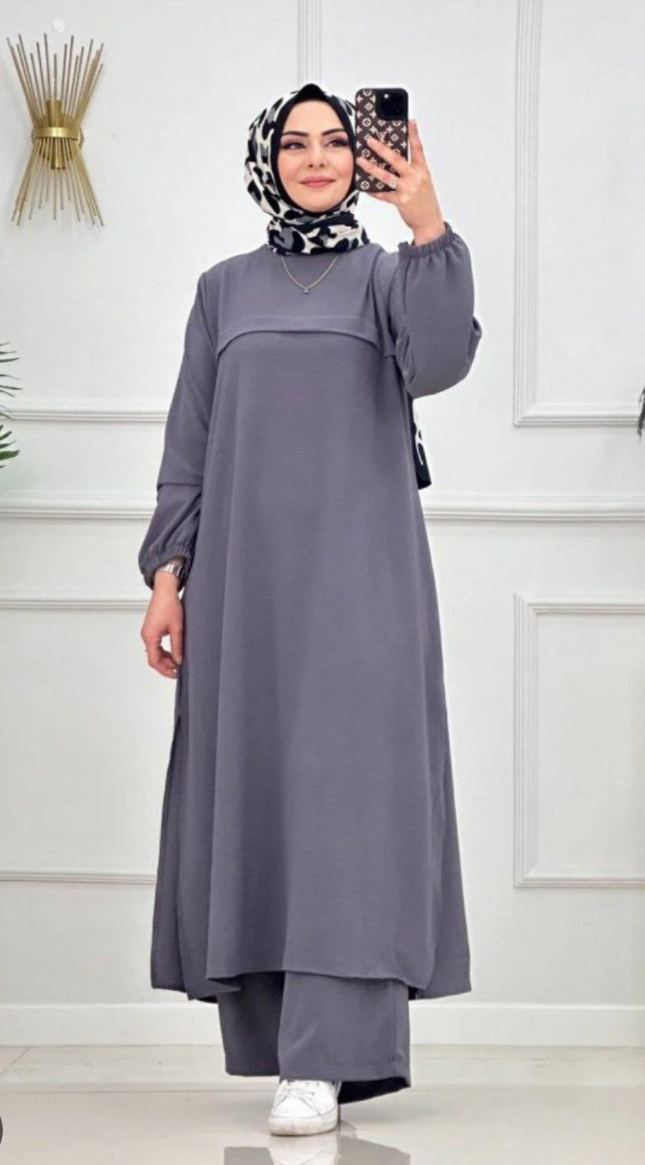 طقم حجاب ستايل تركي جديد